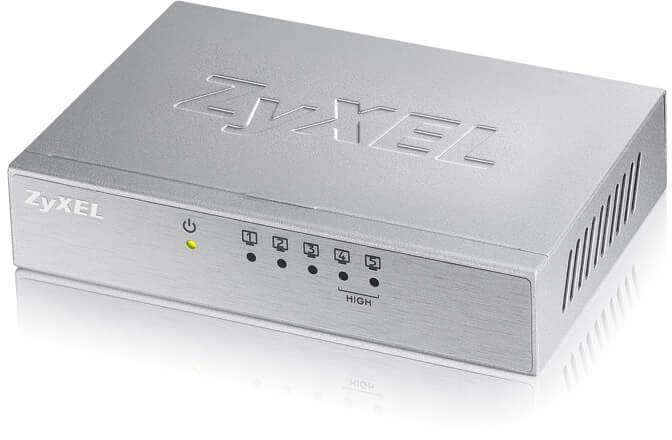 ZYXEL ES-105A V3 5-Port Desktop Fast Ethernet Switch